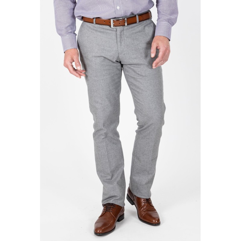 Pantalon coupe ajustée pour homme – Coloris gris clair – Bayard