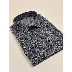 Chemise imprimée kaki Floral