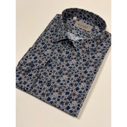 Chemise imprimée kaki Floral